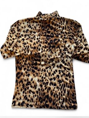 NWOT Olivia Rae-  Cheetah Crop Top, SIZE: XS